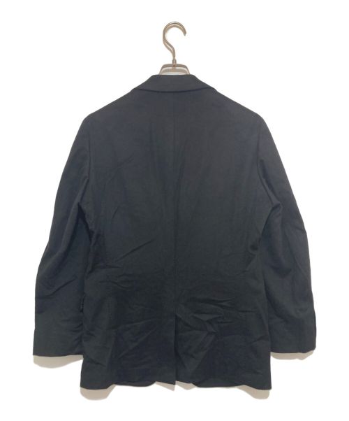 TOMORROW LAND PILGRIM（トゥモローランド ピルグリム）TOMORROW LAND PILGRIM (トゥモローランド ピルグリム) ウールドスキン シングルブレステッド2Bジャケット ブラック サイズ:48の古着・服飾アイテム