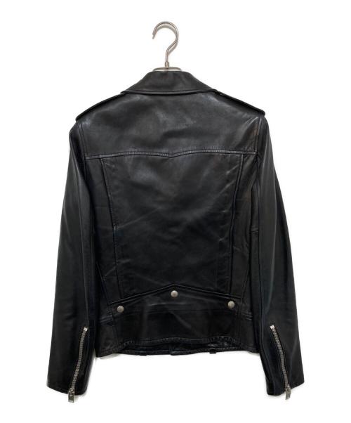 Saint Laurent Paris（サンローランパリ）Saint Laurent Paris (サンローランパリ) クラシックモーターサイクルライダースジャケット　LO1型　397290 Y5YA1 ブラック サイズ:44の古着・服飾アイテム