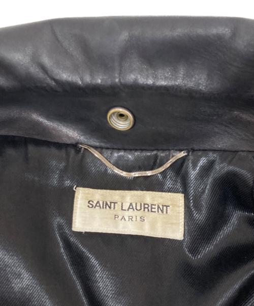 Saint Laurent Paris（サンローランパリ）Saint Laurent Paris (サンローランパリ) クラシックモーターサイクルライダースジャケット　LO1型　397290 Y5YA1 ブラック サイズ:44の古着・服飾アイテム