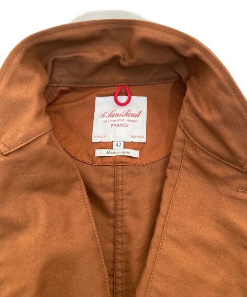 Le Sans Pareil（ル サン パレイユ）Le Sans Pareil (ル サン パレイユ) ロングコート ブラウン サイズ:42の古着・服飾アイテム