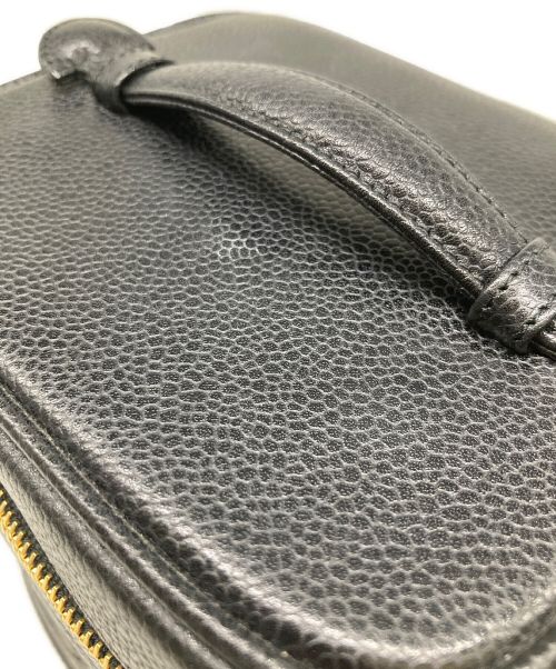 CHANEL（シャネル）CHANEL (シャネル) バニティバッグ ブラックの古着・服飾アイテム