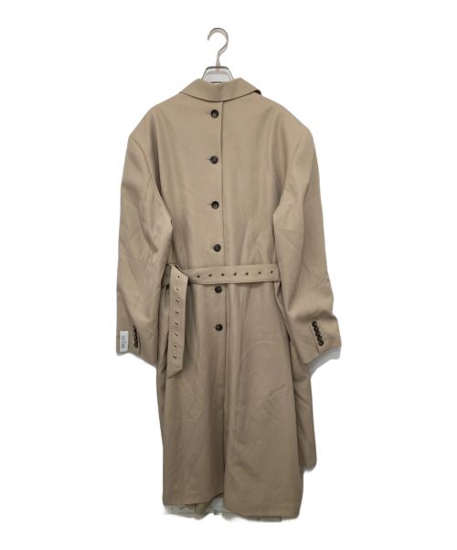 H&M（エイチアンドエム）H&M (エイチアンドエム) ROKH (ロク) ウールブレンド ダブルレイヤーコート ベージュ サイズ:Lの古着・服飾アイテム