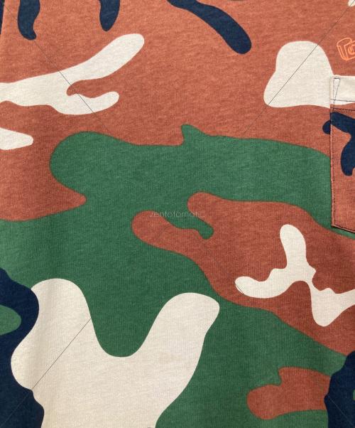 CHROME HEARTS（クロムハーツ）CHROME HEARTS (クロムハーツ) MATTY BOY (マッティー ボーイ) PPO CAUTION T-SHRT ブラウン サイズ:Lの古着・服飾アイテム