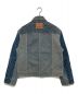 MARINE SERRE (マリーンセル) REGENERATED DENIM JACKET ブルー サイズ:M：41000円