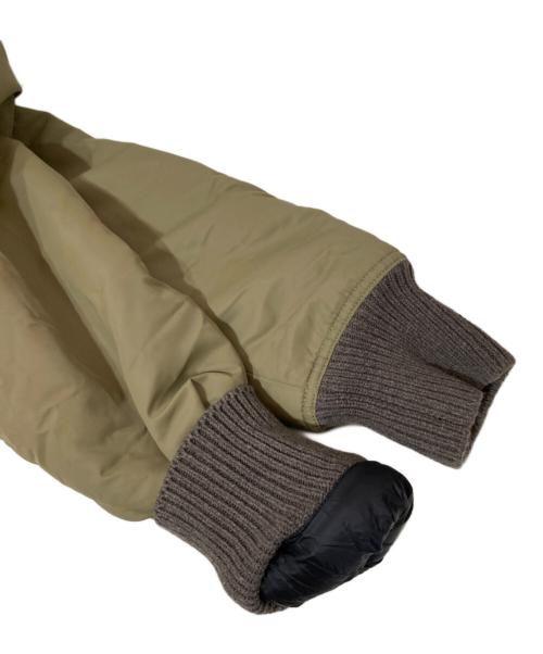 RICK OWENS（リックオウエンス）RICK OWENS (リックオウエンス) CROPPED ALICE PARKA JACKET クロップドジップアップブルゾン クロップド アリスパーカー ナイロンボンバージャケット RR02C7713-BR グリーン サイズ:38の古着・服飾アイテム