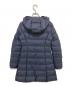 MONCLER (モンクレール) GIE ダウンコート ロングダウンジャケット ネイビー サイズ:00：99000円
