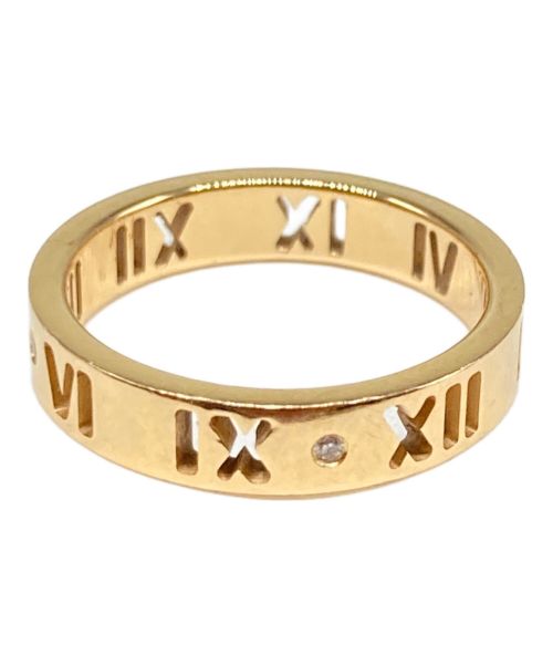 TIFFANY & Co.（ティファニー アンド コー）TIFFANY & Co. (ティファニー) アトラスリング 4Pダイヤ リング サイズ:6号の古着・服飾アイテム