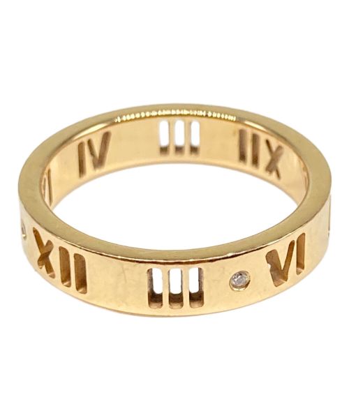 TIFFANY & Co.（ティファニー アンド コー）TIFFANY & Co. (ティファニー) アトラスリング 4Pダイヤ リング サイズ:6号の古着・服飾アイテム