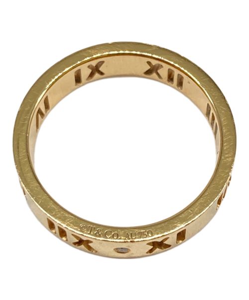 TIFFANY & Co.（ティファニー アンド コー）TIFFANY & Co. (ティファニー) アトラスリング 4Pダイヤ リング サイズ:6号の古着・服飾アイテム