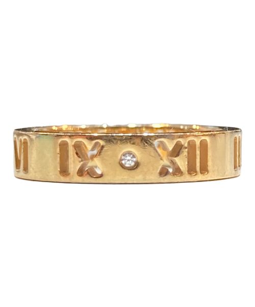 TIFFANY & Co.（ティファニー アンド コー）TIFFANY & Co. (ティファニー) アトラスリング 4Pダイヤ リング サイズ:6号の古着・服飾アイテム
