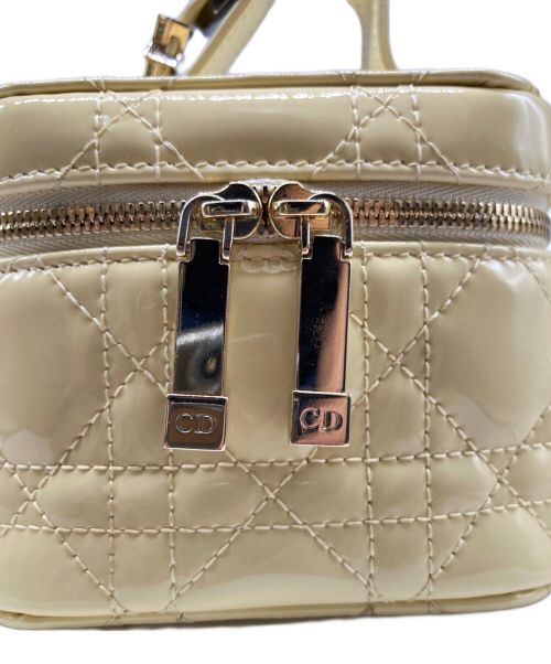 Christian Dior（クリスチャン ディオール）Christian Dior (クリスチャン ディオール) レディディオールマイクロバニティ イエローの古着・服飾アイテム