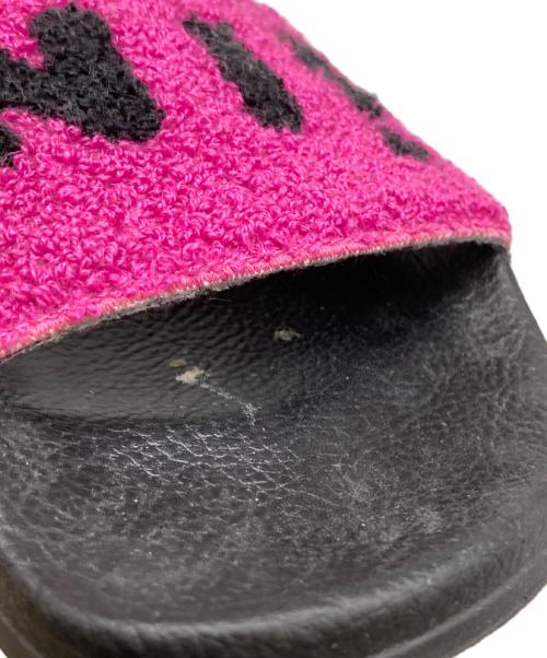 MARNI（マルニ）MARNI (マルニ) ラバーボアサンダル ブラック×ピンク サイズ:24の古着・服飾アイテム