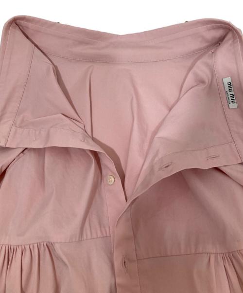 MIU MIU（ミュウミュウ）MIU MIU (ミュウミュウ) シャツブラウス ピンク サイズ:38の古着・服飾アイテム