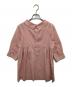 MIU MIU（ミュウミュウ）の古着「シャツブラウス」｜ピンク