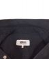 中古・古着 MM6 Maison Margiela (エムエムシックス メゾンマルジェラ) カードデニムロングスリーブシャツ ブラック サイズ:40：20000円