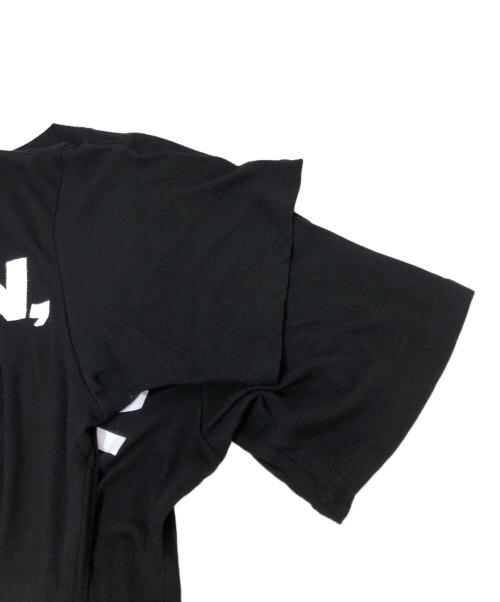 TAKAHIROMIYASHITA TheSoloIst.（タカヒロミヤシタ ザソロイスト）TAKAHIROMIYASHITA TheSoloIst. (タカヒロミヤシタ ザソロイスト) David Carsonプリントカットソー ブラック サイズ:44の古着・服飾アイテム