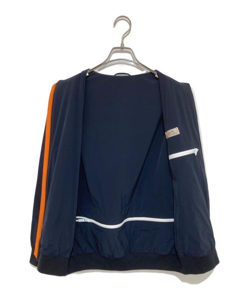 HERMES（エルメス）HERMES (エルメス) ストレッチナイロンジャケット ブルゾン 732550HH0144 ネイビー サイズ:44の古着・服飾アイテム