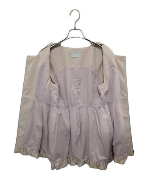 CELFORD（セルフォード）CELFORD (セルフォード) バルーンペプラムセットアップ ピンク サイズ:38の古着・服飾アイテム