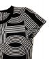 中古・古着 HERMES (エルメス) マイクロニットTシャツ ブラック サイズ:38：34000円
