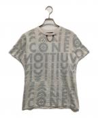 LOUIS VUITTONルイ ヴィトン）の古着「チェーン付ロゴTシャツ」｜ホワイト