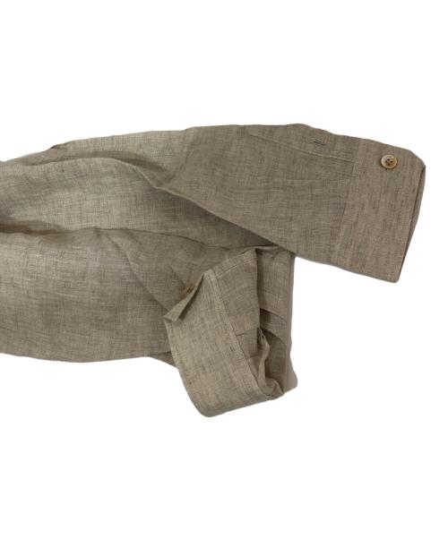 HERMES（エルメス）HERMES (エルメス) ヴァルーズシャツ ベージュ サイズ:40の古着・服飾アイテム