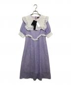 PAMEO POSEパメオポーズ）の古着「Miss Baby Dress」｜パープル