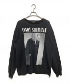 UNDERCOVERアンダーカバー）の古着「プリントスウェット」｜ブラック