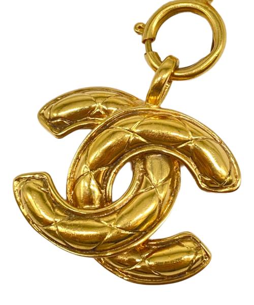 CHANEL（シャネル）CHANEL (シャネル) ヴィンテージココマークチェーンネックレス ゴールドの古着・服飾アイテム