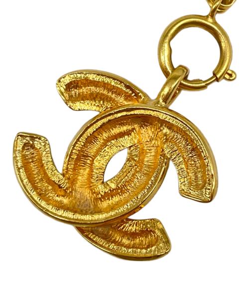 CHANEL（シャネル）CHANEL (シャネル) ヴィンテージココマークチェーンネックレス ゴールドの古着・服飾アイテム