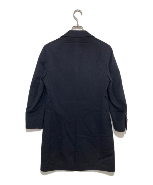 TAGLIATORE（タリアトーレ）TAGLIATORE (タリアトーレ) カシミアフランネルチェスターフィールドコート ネイビー サイズ:42の古着・服飾アイテム