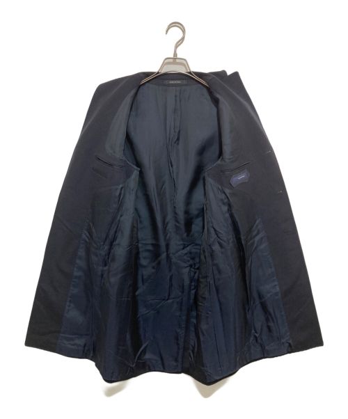 TAGLIATORE（タリアトーレ）TAGLIATORE (タリアトーレ) カシミアフランネルチェスターフィールドコート ネイビー サイズ:42の古着・服飾アイテム