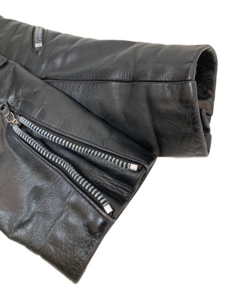 Lewis Leathers（ルイスレザース）Lewis Leathers (ルイスレザース) スーパーモンザライダースジャケット ブラック サイズ:38の古着・服飾アイテム