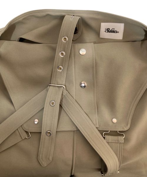 THE RERACS（ザ リラクス）THE RERACS (ザ リラクス) サロペット ベージュ サイズ:36の古着・服飾アイテム