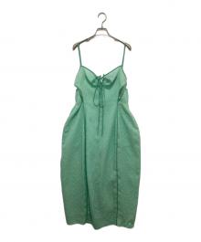 TELOPLAN（テーロプラン）の古着「Evander Dress」｜グリーン