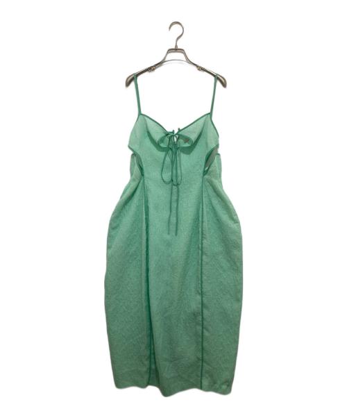 TELOPLAN（テーロプラン）TELOPLAN (テーロプラン) Evander Dress グリーン サイズ:Freeの古着・服飾アイテム