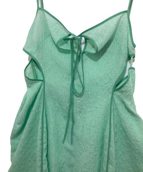 TELOPLAN（テーロプラン）TELOPLAN (テーロプラン) Evander Dress グリーン サイズ:Freeの古着・服飾アイテム