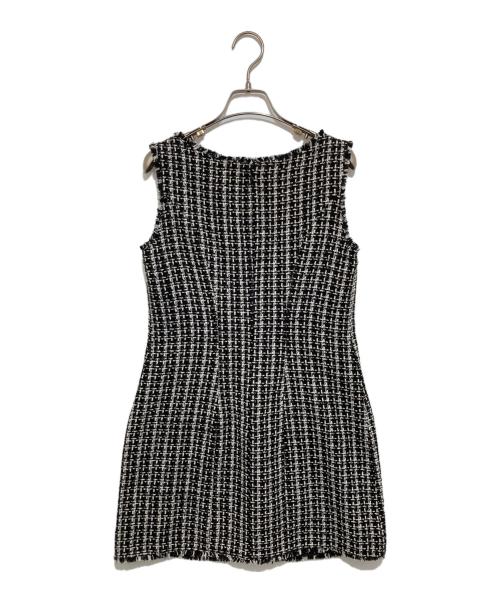 HER LIP TO（ハーリップトゥ）Her lip to (ハーリップトゥ) May Tweed Mini Dress ブラック サイズ:Sの古着・服飾アイテム