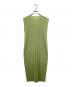PLEATS PLEASE (プリーツプリーズ) プリーツワンピース グリーン サイズ:不明：35000円