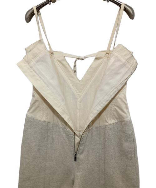 PRANK PROJECT（プランクプロジェクト）PRANK PROJECT (プランクプロジェクト) Combination Bare Top Rompers ベージュ サイズ:36の古着・服飾アイテム