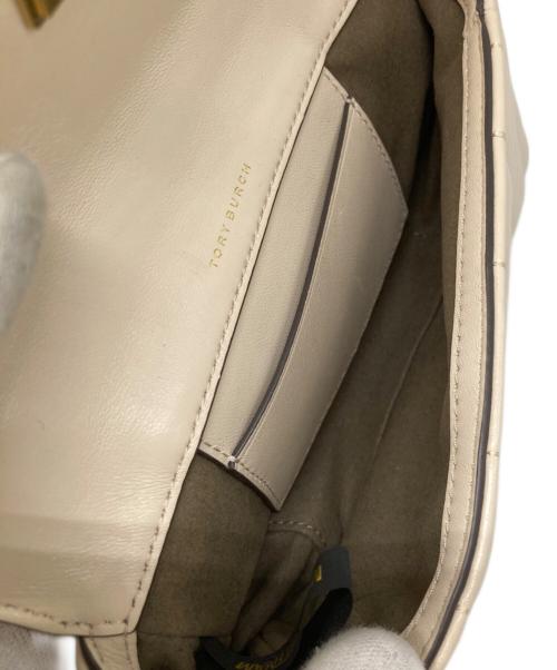 TORY BURCH（トリーバーチ）TORY BURCH (トリーバーチ) キラ フラップ ミニショルダーバッグ ホワイトの古着・服飾アイテム