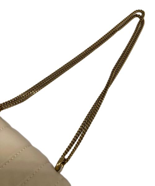 TORY BURCH（トリーバーチ）TORY BURCH (トリーバーチ) キラ フラップ ミニショルダーバッグ ホワイトの古着・服飾アイテム