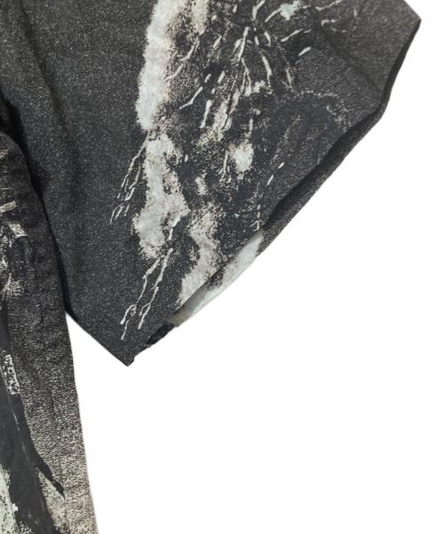 VALENTINO（ヴァレンティノ）VALENTINO (ヴァレンティノ) floating islandオープンカラー シャツ グレー サイズ:48の古着・服飾アイテム