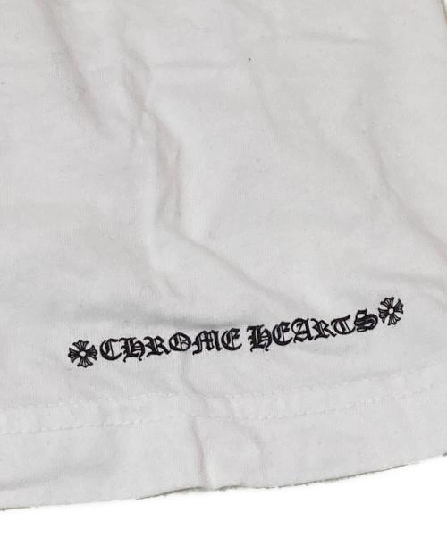 CHROME HEARTS（クロムハーツ）CHROME HEARTS (クロムハーツ) プリントTシャツ ホワイト サイズ:XLの古着・服飾アイテム