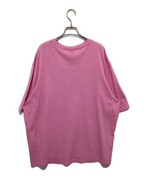 AMI Alexandre Mattiussi（アミアレクサンドルマテュッシ）AMI Alexandre Mattiussi (アミアレクサンドルマテュッシ) クルーネックTシャツ ピンク サイズ:XXLの古着・服飾アイテム