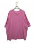 AMI Alexandre Mattiussi (アミアレクサンドルマテュッシ) クルーネックTシャツ ピンク サイズ:XXL：8000円