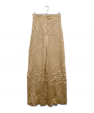 中古・古着通販】FENDI (フェンディ) SILK FF PALAZZO PANTS / FFロゴ