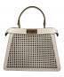 FENDI（フェンディ）の古着「2WAYハンドバッグ ピーカブー ミディアム PEEKABOO ISeeU MEDIUM 8BN321 」｜ホワイト
