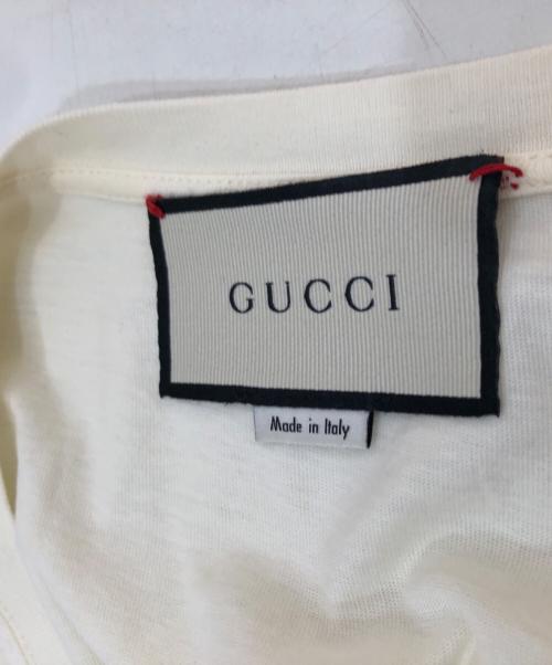 GUCCI（グッチ）GUCCI (グッチ) GUCCI インターロッキングG/Tシャツ ホワイト サイズ:XSの古着・服飾アイテム
