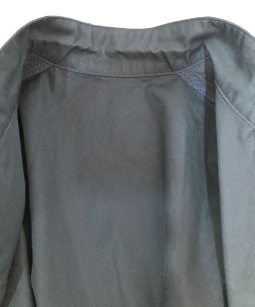 Porter Classic（ポータークラシック）Porter Classic (ポータークラシック) ギャバジンワイドジャケット ネイビー サイズ:Lの古着・服飾アイテム