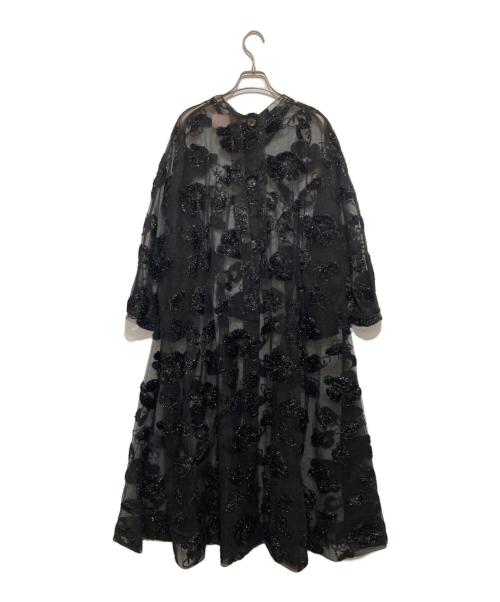 Simone Rocha（シモーネ ロシャ）Simone Rocha (シモーネ ロシャ) H&M (エイチアンドエム) シアーワンピース ブラック サイズ:Sの古着・服飾アイテム